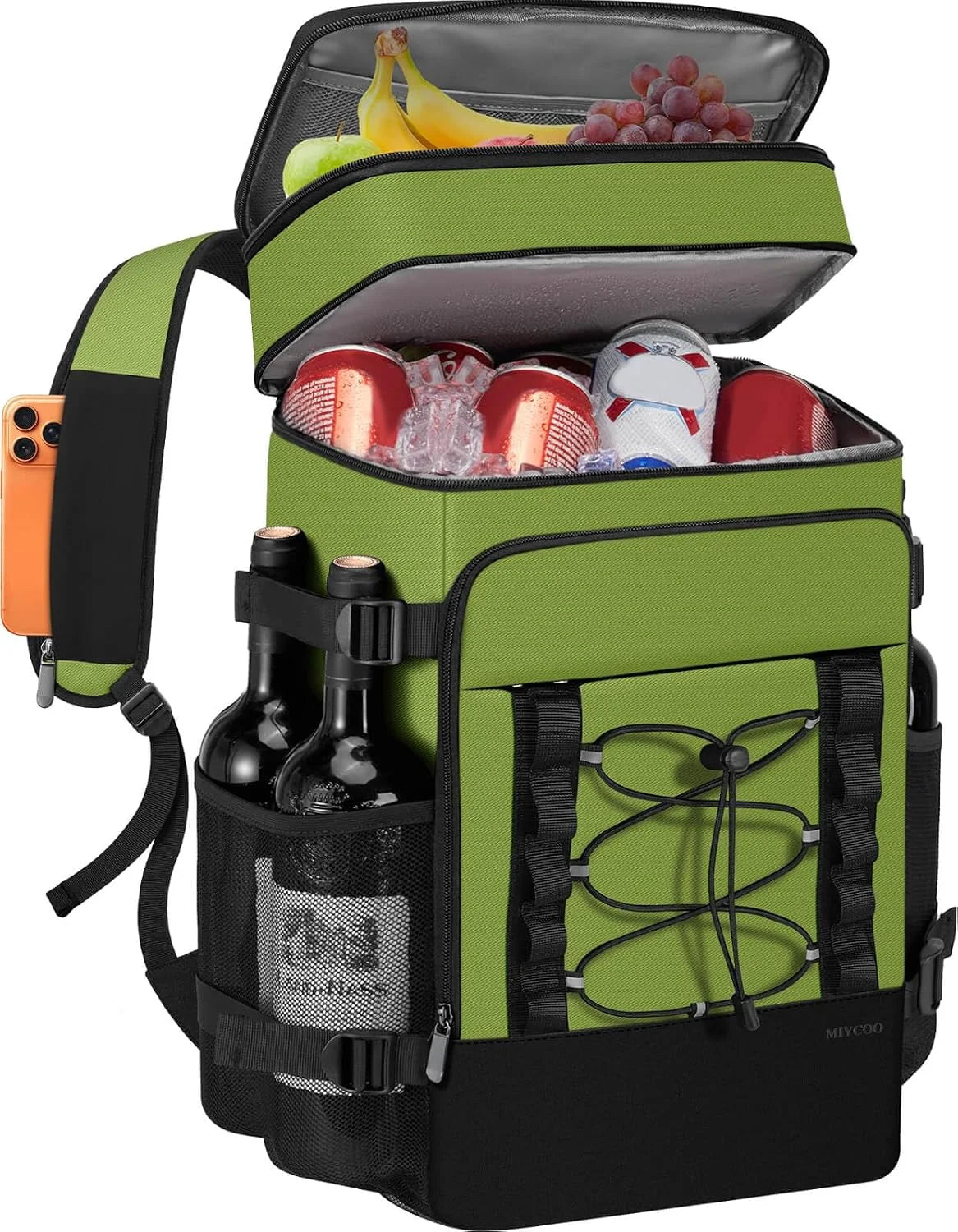 New Arrivals MIYCOO Cooler Backpack " 40 Cans Insulated Backpack Cooler for Men Women - Image 2
