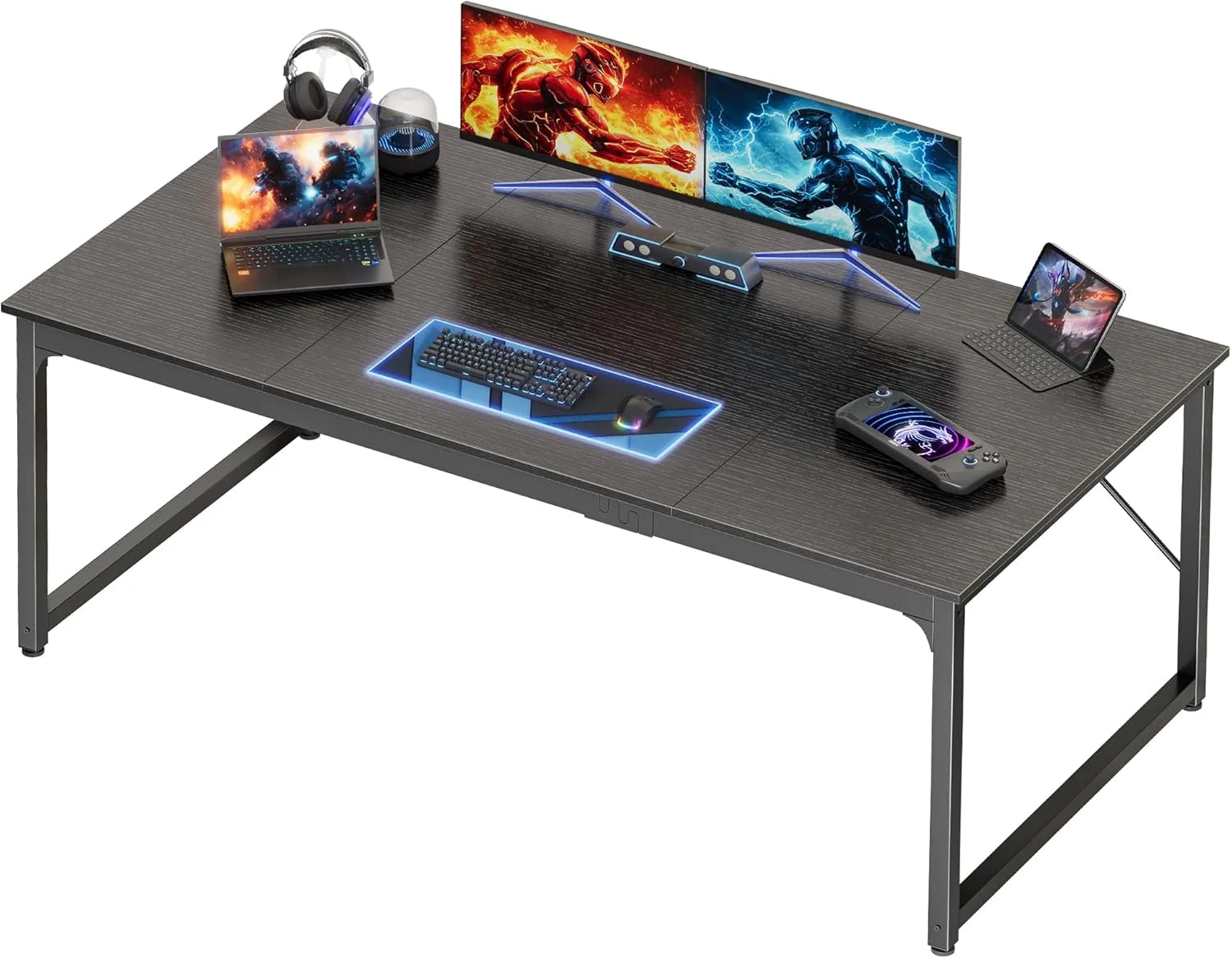 New Arrivals 47 X 24 Inch Computer Desk with Deeper Desktop, Gaming Office Writing Work Desk for Home Office - Image 10