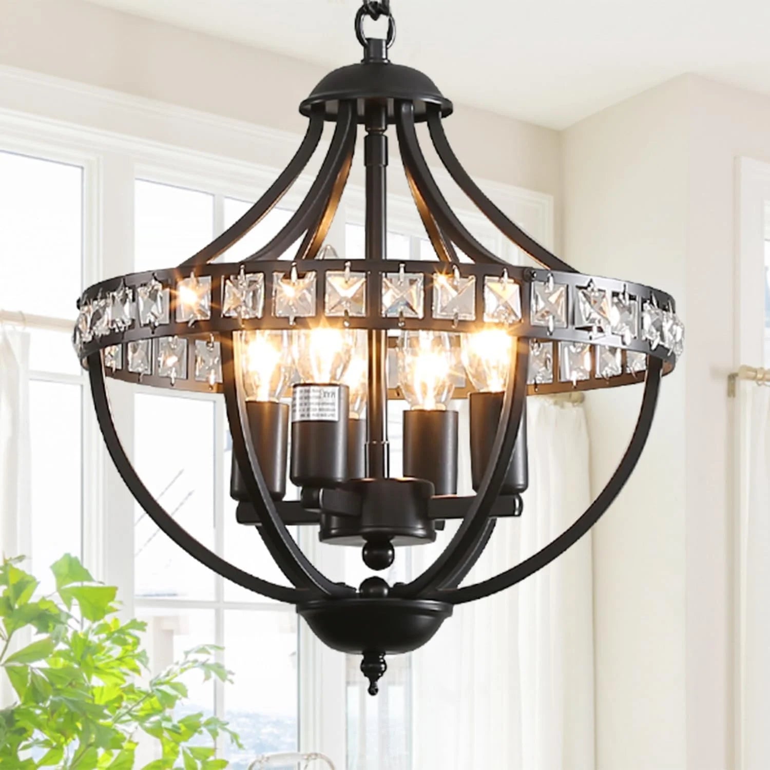 New Arrivals Farmhouse Chandelier, Modern Hanging Pendant Lighting - Image 13