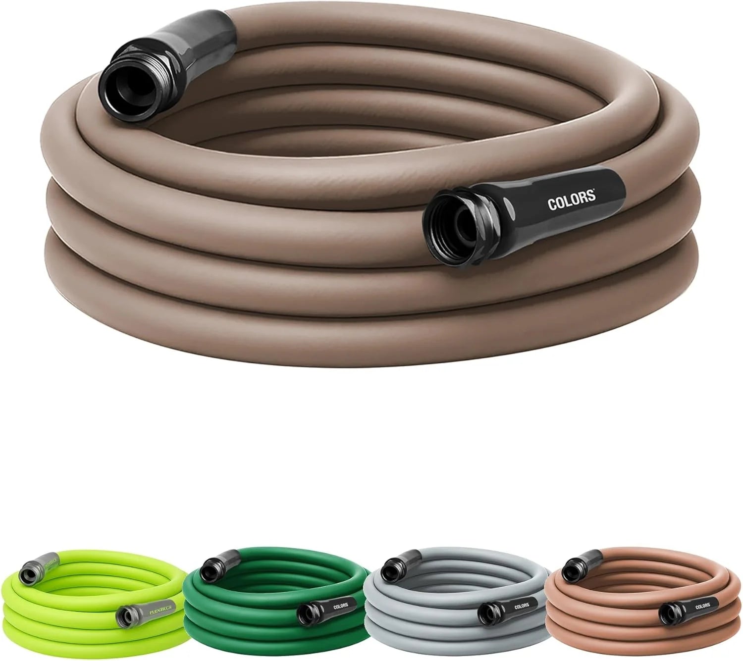 New Arrivals Garden Hose 5/8 in. x 100 ft., Lightweight All-Weather Water Hose, Durable and Flexible, Leak-Free Connections - Image 23