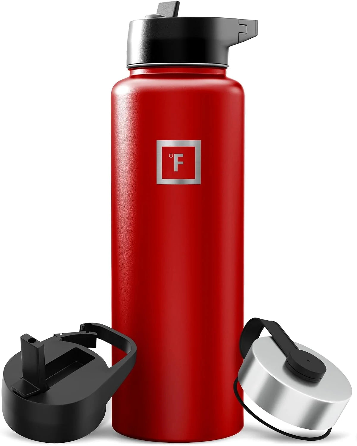 New Arrivals FLASK 40 oz Wide Mouth Water Bottle with Straw