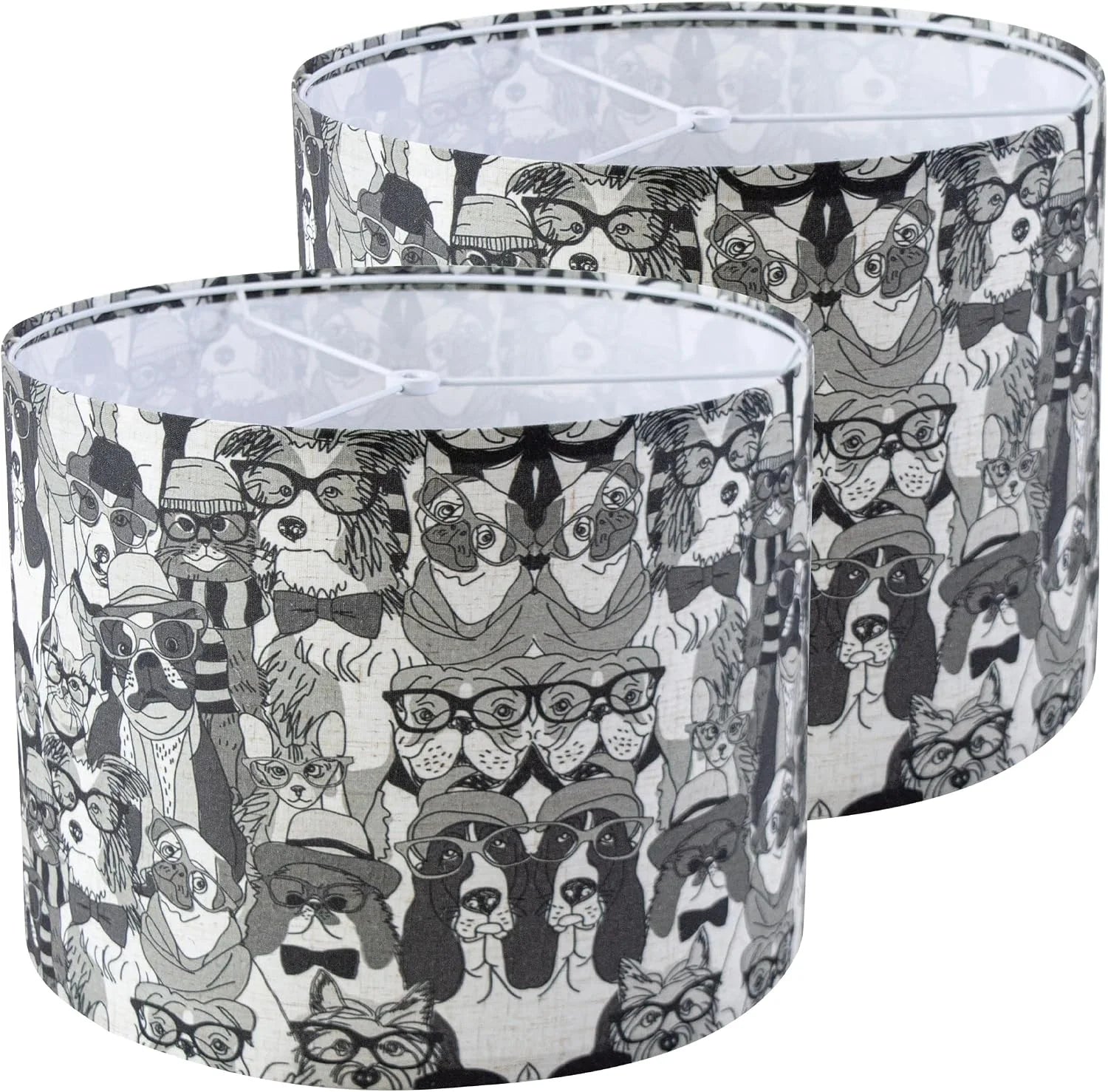 YUNLIAN Medium Lamp Shades Set of 2 bifanuoyard - Image 30
