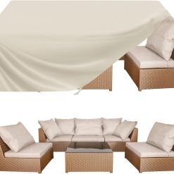 Alternative view of New Arrivals Patio Furniture Covers Waterproof, Heavy Duty Outdoor Table Cover