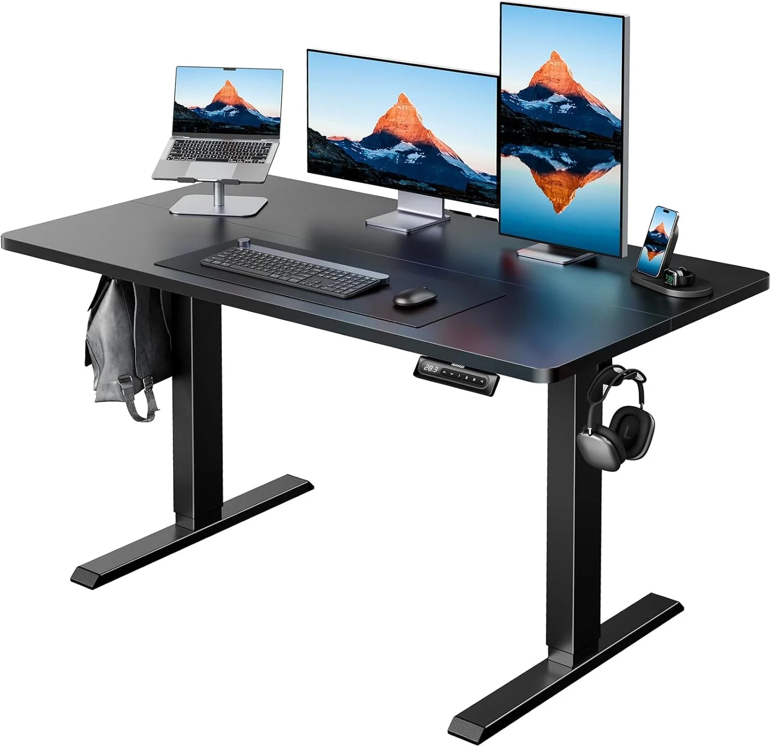 HUANUO 32 Small Electric Standing Desk Adjustable Height, 4 Memory Height Settings bifanuoyard - Image 42