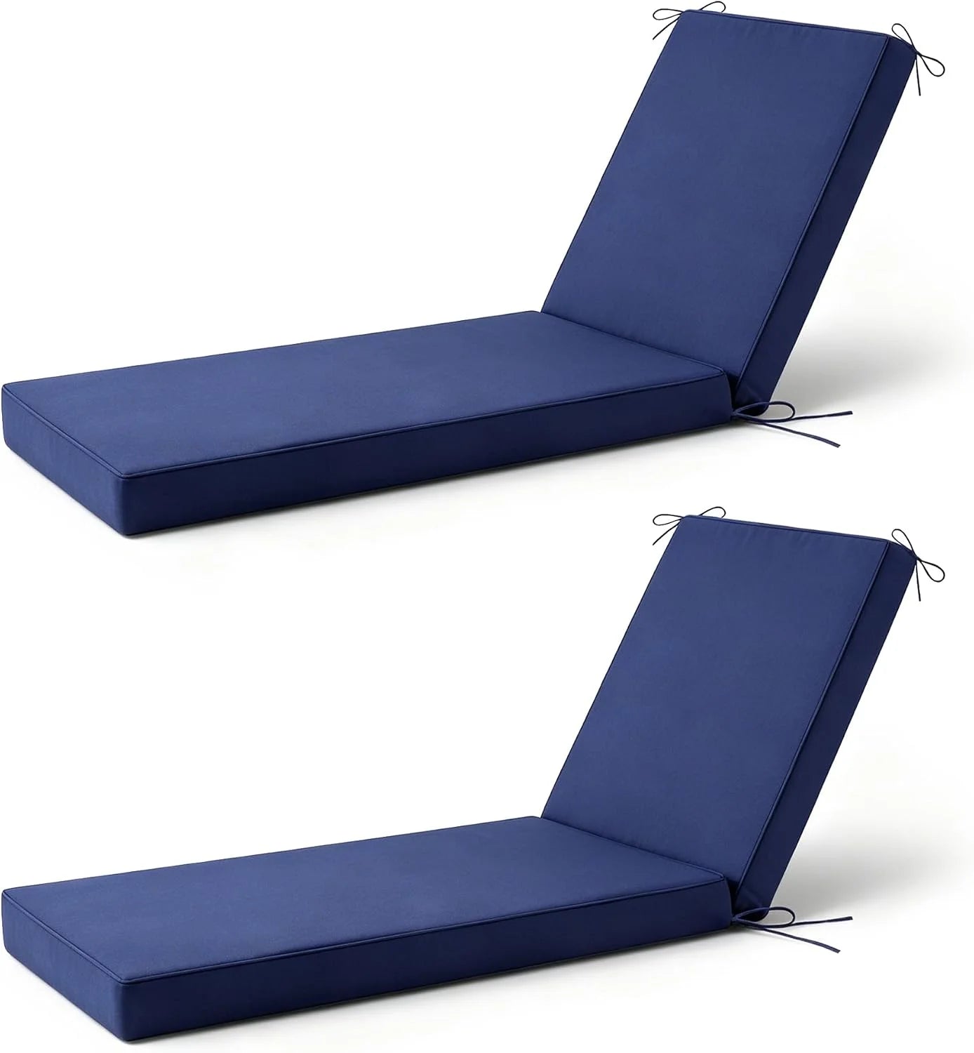 New Arrivals Chaise Lounge Cushions Outdoor, 72x 21x 3 Inch Waterproof & Fade-Resistant Lounge Chair Cushion - Image 3