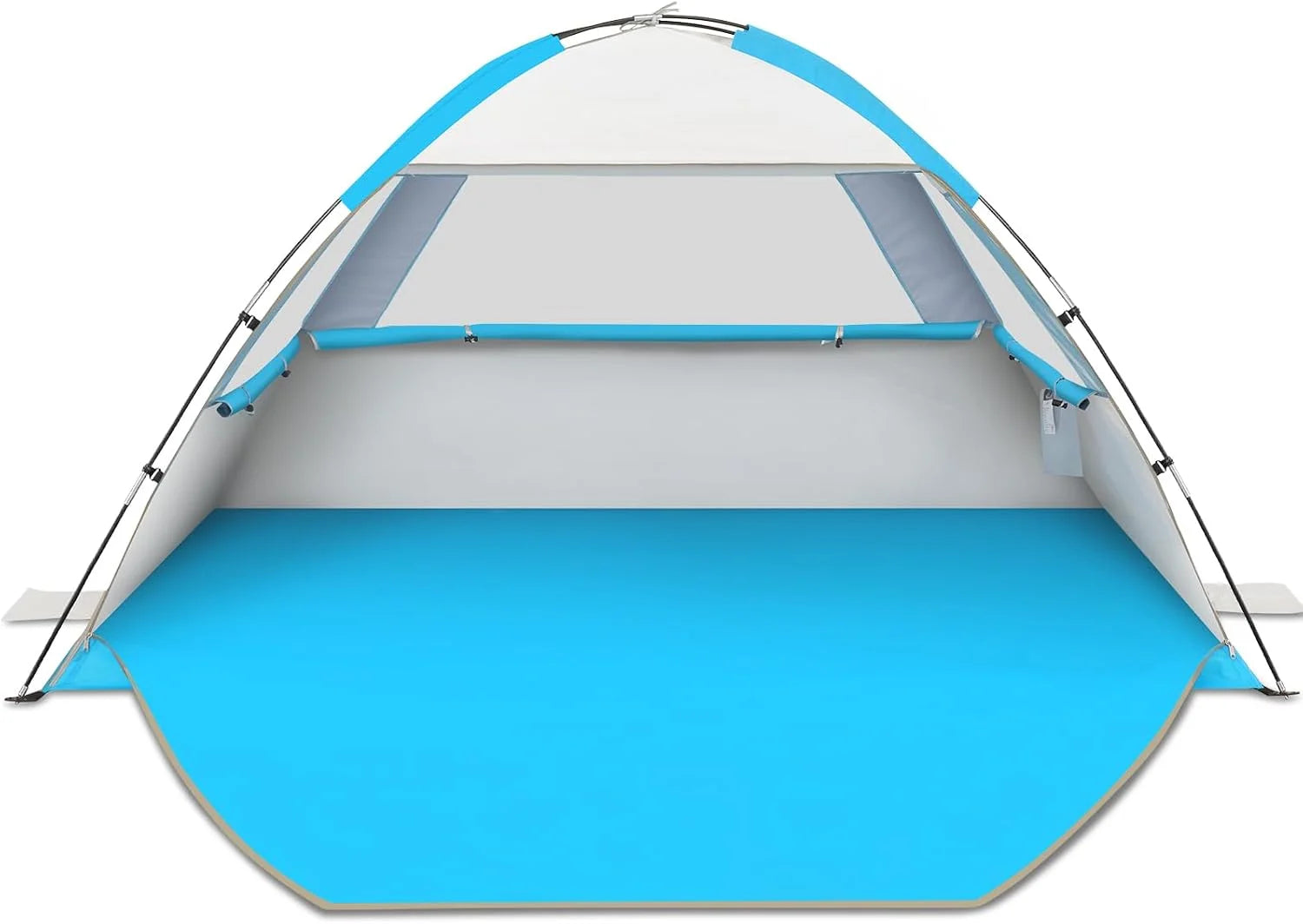 Gorich Beach Tent Sun Shelter for 3/4/6/8/10 Person with UPF 50锛?UV Protection, Lightweight & Easy Setup Beach Shade bifanuoyard - Image 11