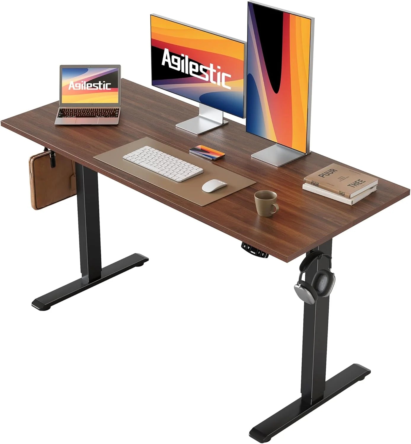 New Arrivals Electric Standing Desk, 48 x 24 Inches Height Adjustable Desk - Image 10