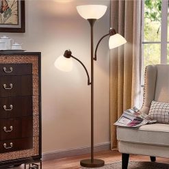 Luvkczc Floor Lamp, Bulb Included, Industrial Lamps for Living Room bifanuoyard
