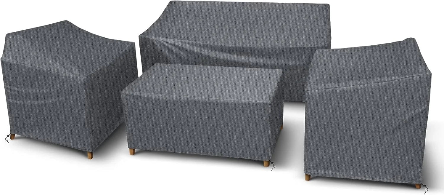 New Arrivals STARTWO Outdoor Furniture Cover Waterproof 4 Piece, Black, Regular, 420D - Image 11