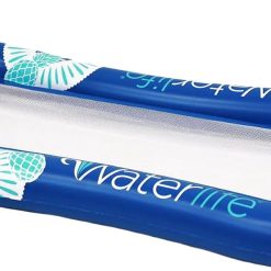 Aqua Luxury Water Pool Lounge, Extra Large, Inflatable Pool Floats for Adults with Headrest bifanuoyard