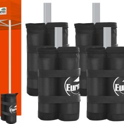 Alternative view of New Arrivals USA 4-Pack 150LBS Capacity Universal Canopy Weight Bags, Heavy Duty Windproof Sandbags with All-Around Wrap Design