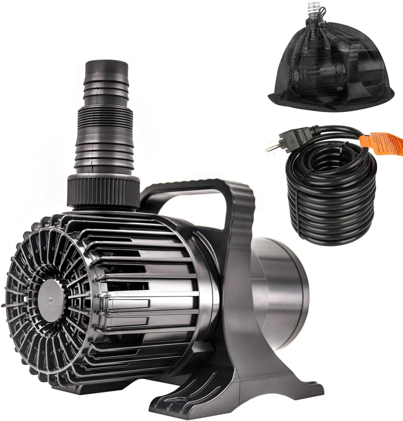 New Arrivals WATER 1800 GPH 100W IPX8 Submersible Small Pond Waterfall Pump, 32.8FT long power cord - Image 4
