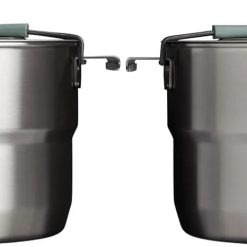 Wildfare Core 26-Piece Complete Camp Kitchen Cook Set, 4 qt Pot with Lid, 8in Fry Pan, 4 Table Settings