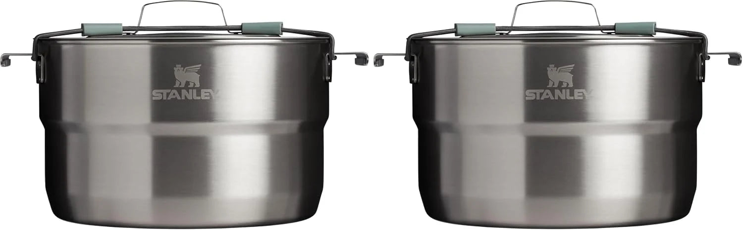Wildfare Core 26-Piece Complete Camp Kitchen Cook Set, 4 qt Pot with Lid, 8in Fry Pan, 4 Table Settings