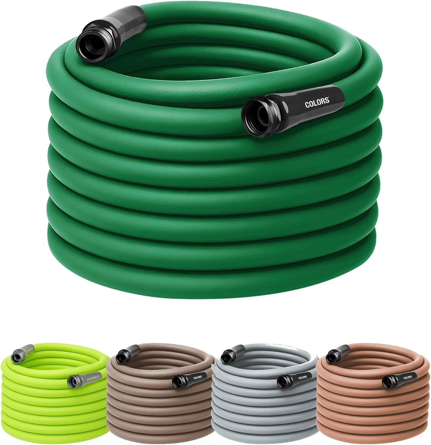 New Arrivals Garden Hose 5/8 in. x 100 ft., Lightweight All-Weather Water Hose, Durable and Flexible, Leak-Free Connections - Image 57