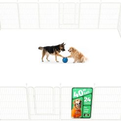 Alternative view of New Arrivals Rollick Dog Playpen, Indoor, 24 H, 8 Panels