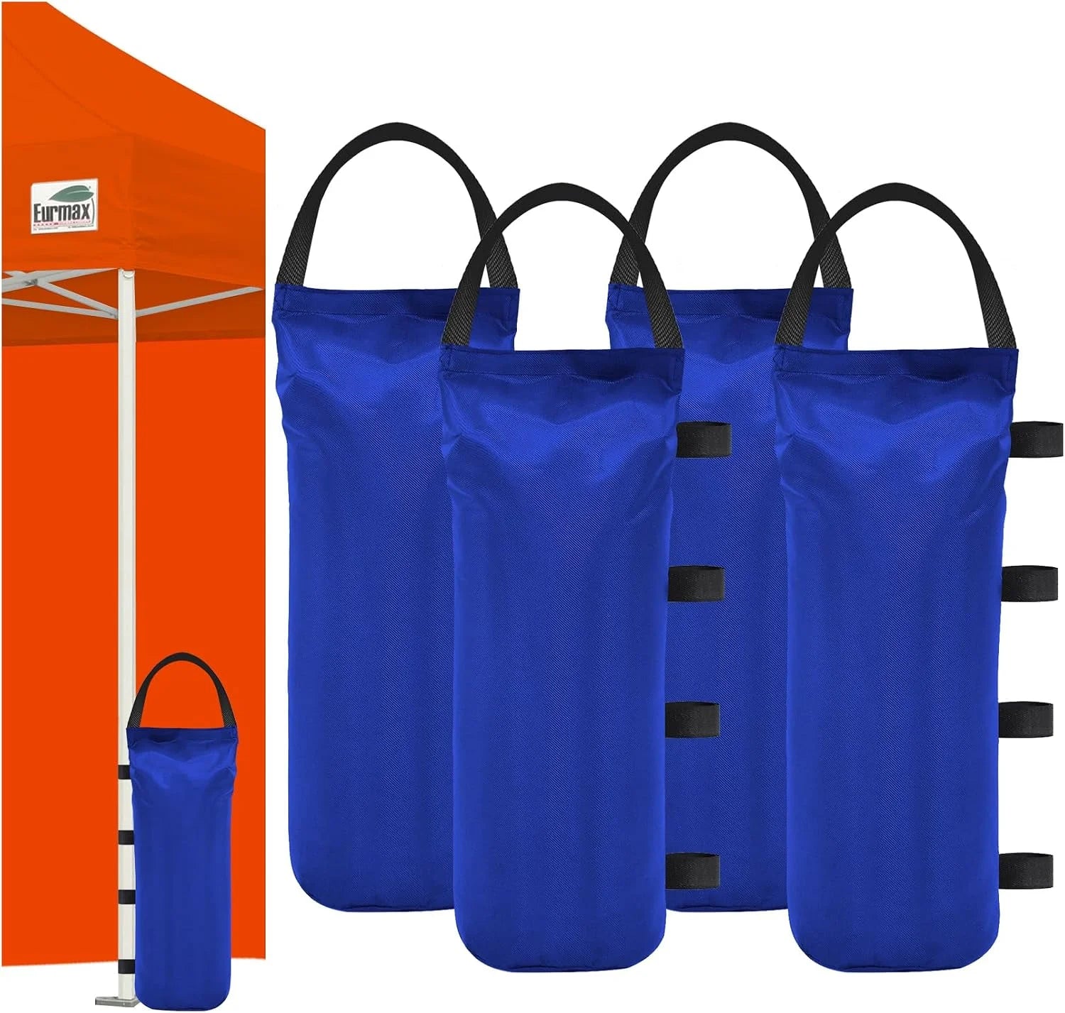 New Arrivals USA 125LBS 4-Pack Universal Canopy Weights, Secure Wind Protection to Prevent Tipping - Image 4