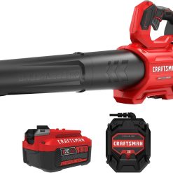 Alternative view of Leaf Blower Cordless with Battery and Charger V20 RP, Up to 110 MPH Power, Handheld Electric Leaf Blower