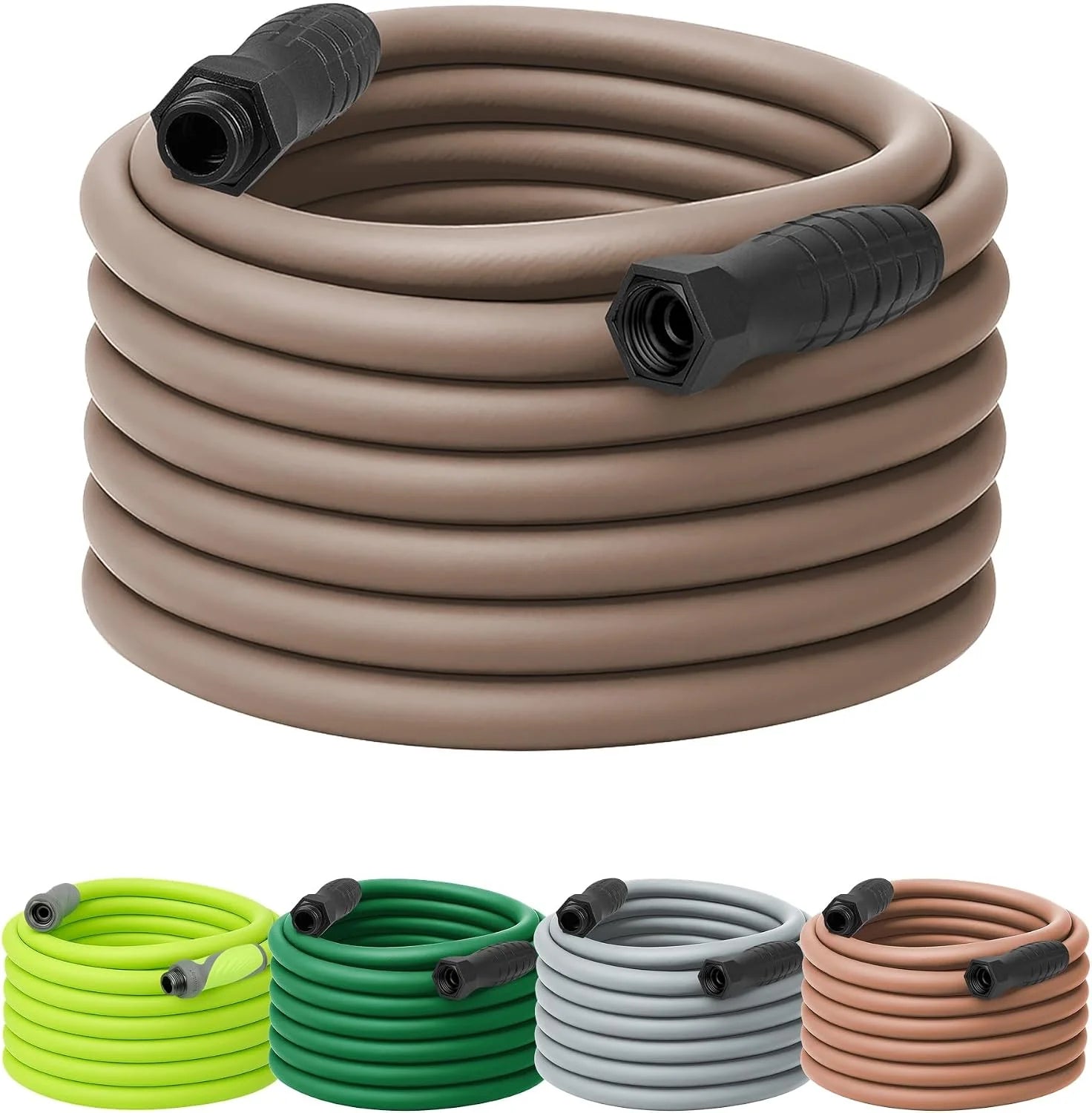 New Arrivals Garden Hose 5/8 in. x 100 ft., Lightweight All-Weather Water Hose, Durable and Flexible, Leak-Free Connections - Image 45