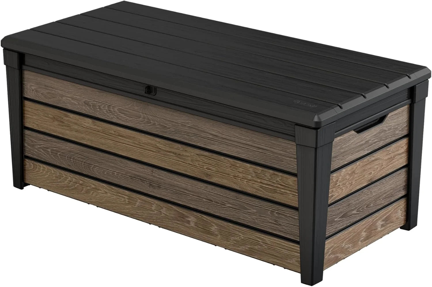 Premium Everwood 30 Gal Outdoor Storage Box and Patio Side Table - Image 4
