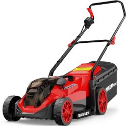 New Arrivals 14 Cordless Lawn Mower Compatible with Milwaukee M18 Battery – For Lawn Care