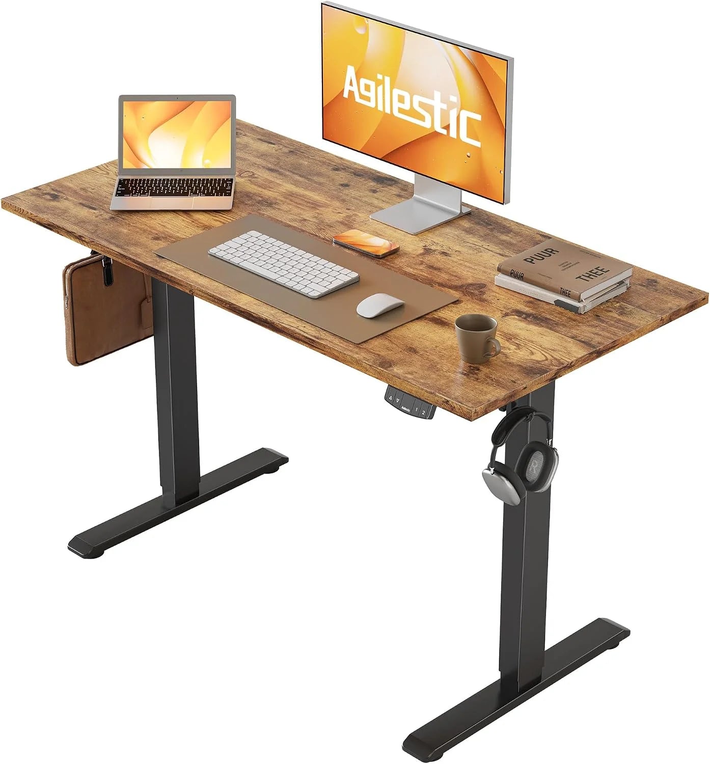 New Arrivals Electric Standing Desk, 48 x 24 Inches Height Adjustable Desk - Image 11
