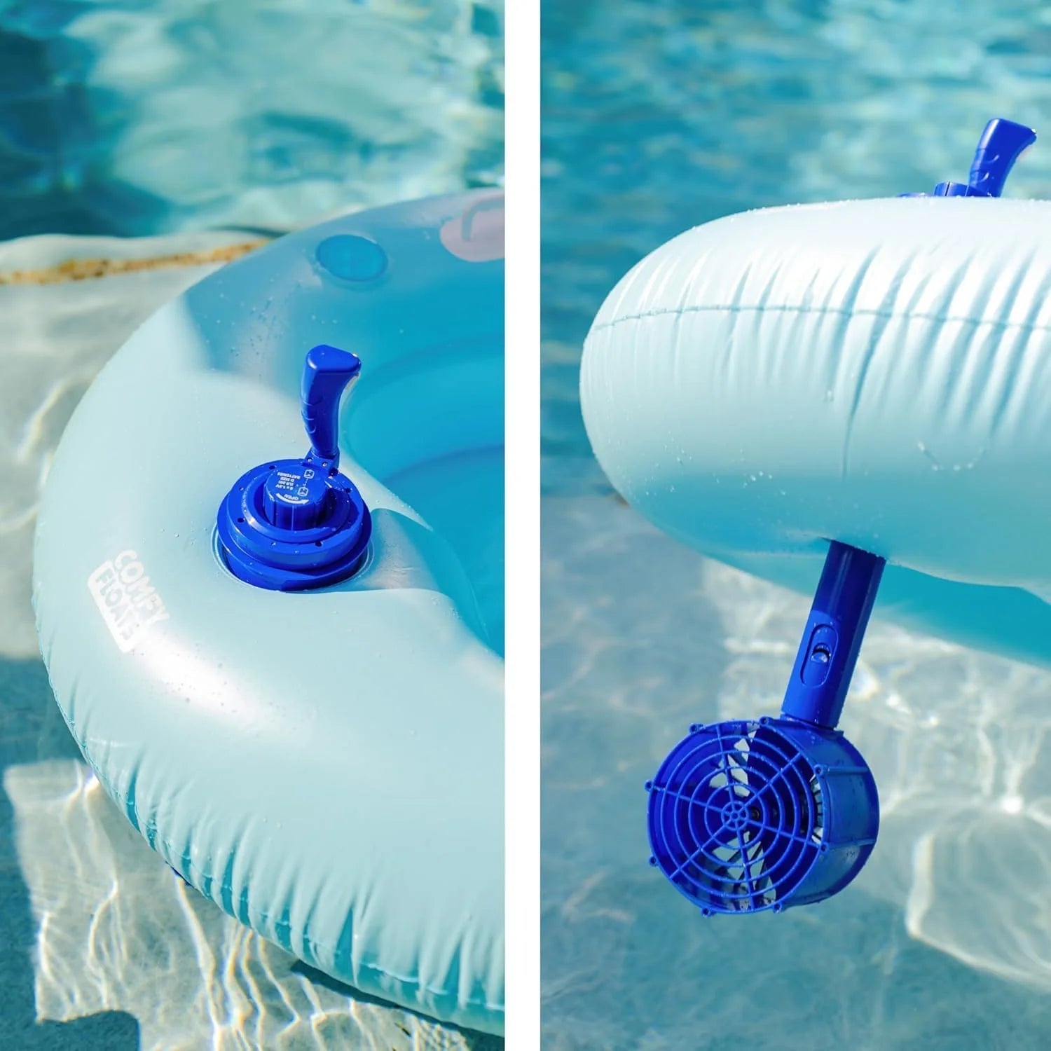 New Arrivals Floats Motorized Pool Float, Includes Motorized Propeller with 360° Operation and Cup Holder - Image 3