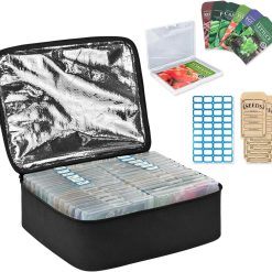 New Arrivals 26 Slot Seed storage Organizer Box Hold 80 to 100 seed packets