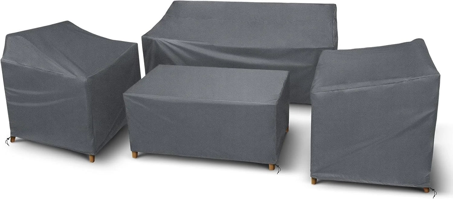 New Arrivals STARTWO Outdoor Furniture Cover Waterproof 4 Piece, Black, Regular, 420D - Image 8