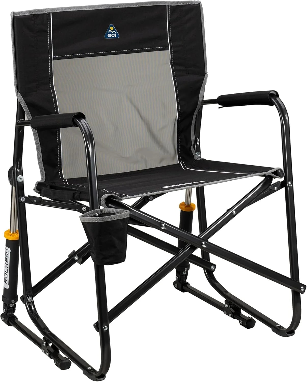 New Arrivals Outdoor Freestyle Rocker Camping Chair " Black - Image 11
