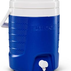 Alternative view of New Arrivals 2 Gallon Portable Sports Cooler Water Beverage Dispenser, Insulated Cooler Dispenser, Majestic Blue