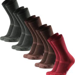 New Arrivals ENDURANCE Hiking Socks, Merino Wool, Anti-Blister, 3 & 5-Pack