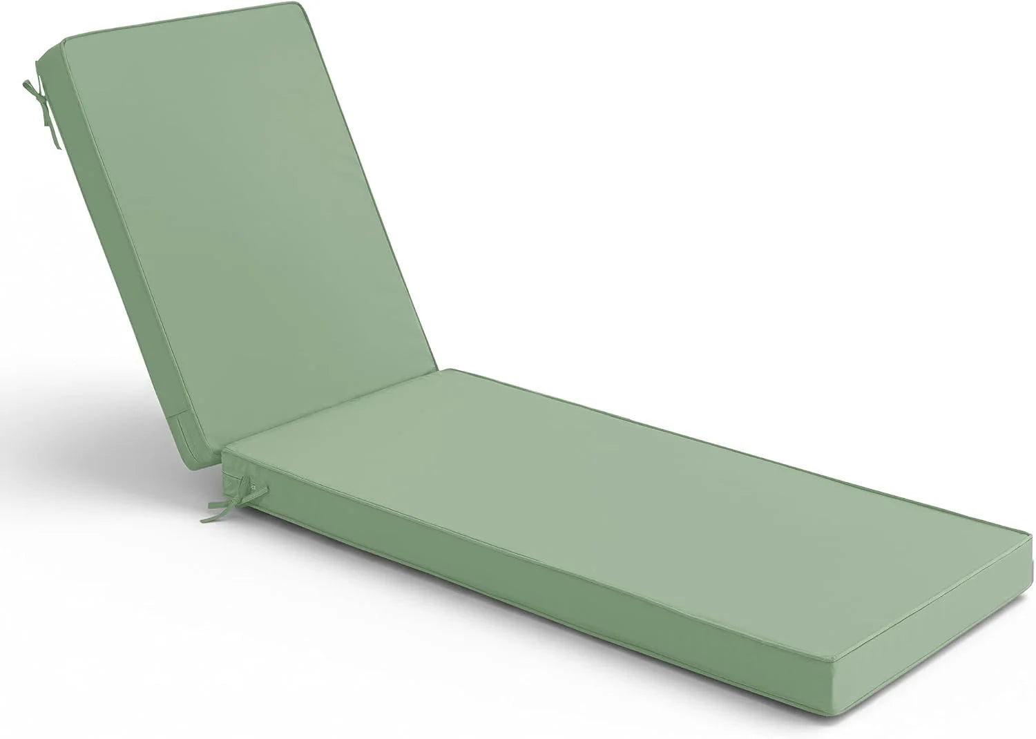 New Arrivals Chaise Lounge Cushions Outdoor Set of 2, Waterproof and Fade Resistant Sun Lounger Replacement Cushion - Image 2