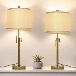 Alternative view of New Arrivals Lamps Set of 2, 3-Color Temperature, Bulb Included