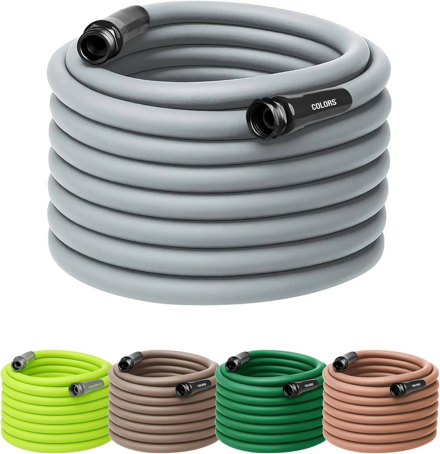 New Arrivals Garden Hose 5/8 in. x 100 ft., Lightweight All-Weather Water Hose, Durable and Flexible, Leak-Free Connections - Image 14