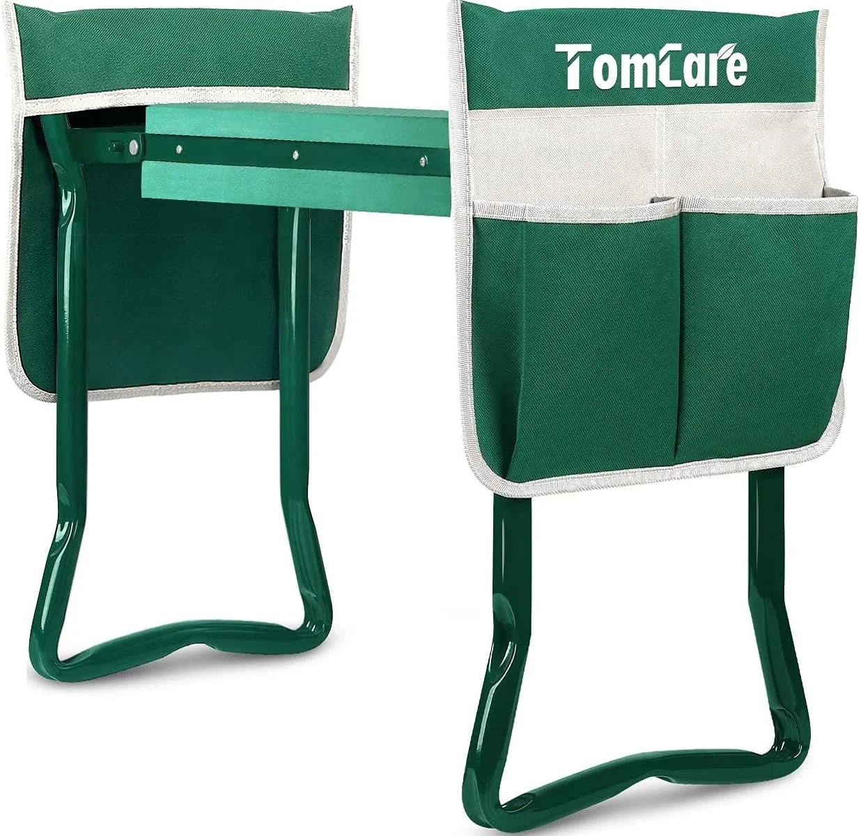 TomCare Garden Kneeler and Seat 11.12" Wider Larger Soft Kneeling Pad Garden Bench with 2 Large Tool Pouches Heavy Duty bifanuoyard - Image 9