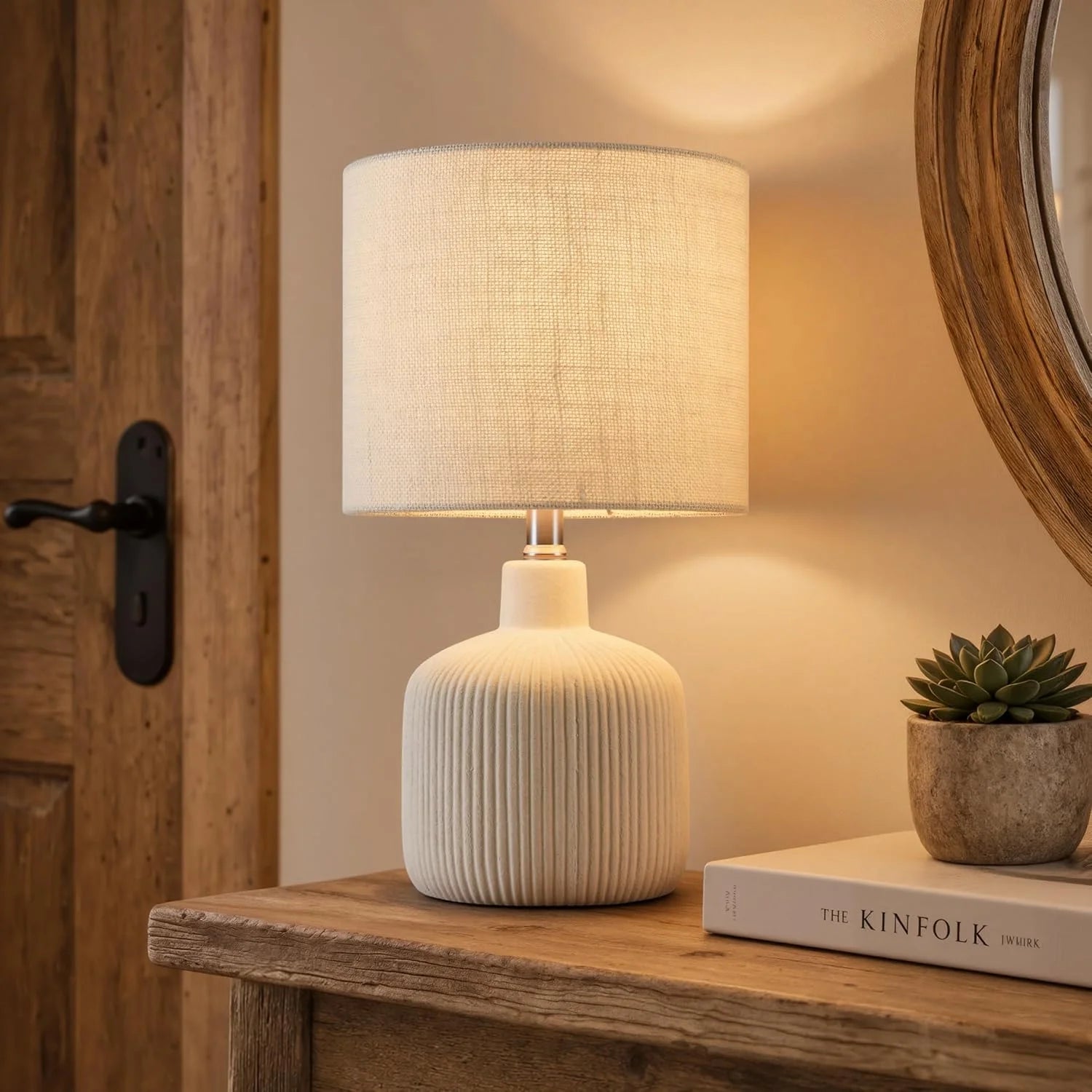 KAWOTI Ceramic Table Lamp bifanuoyard - Image 3