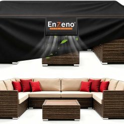 New Arrivals Patio Furniture Cover Outdoor Waterproof 110 L x 82 W x 28 H