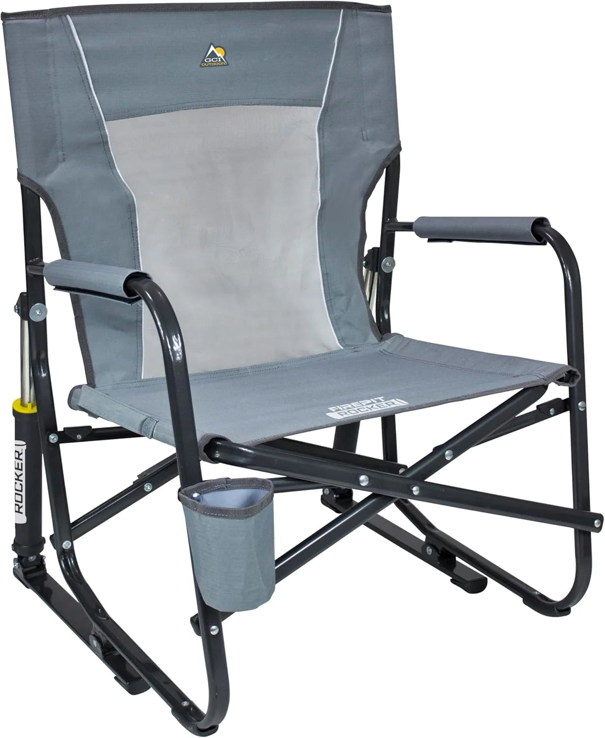 New Arrivals Outdoor Freestyle Rocker Camping Chair " Black - Image 12
