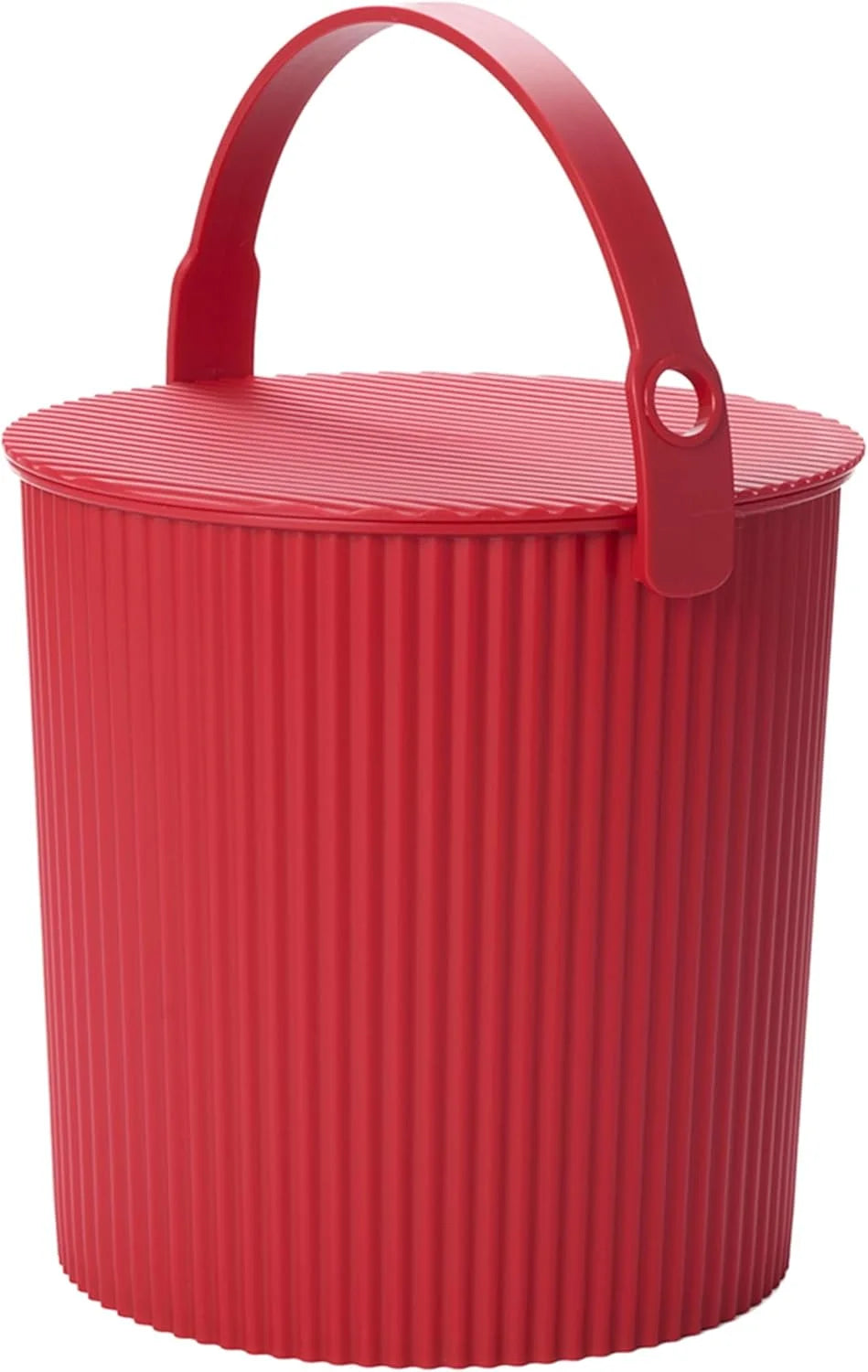 Hachiman Large Bucket, 2.6 Gallon Heavy Duty Bucket with Lid & Handle - Image 3