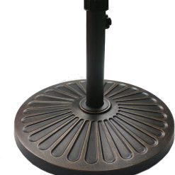 Alternative view of New Arrivals 18 30.2-lb Heavy Duty Round Patio Umbrella Base Antiqued Bronze