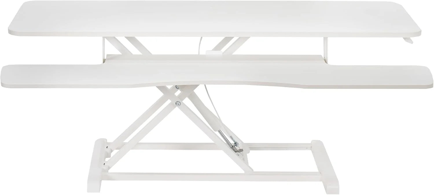 New Arrivals 32 inch Desk Converter, K Series, Height Adjustable Sit to Stand Riser, DESK-V000K - Image 9
