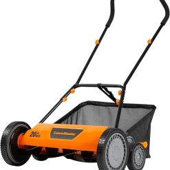 New Arrivals LMRM1801 Push Reel Lawn Mower 18-Inch 5-Blade " For Lawn Care