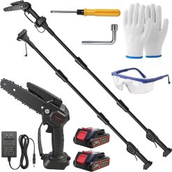 6-Inch Mini Chainsaw Cordless, Handheld Electric Power Chain Saw