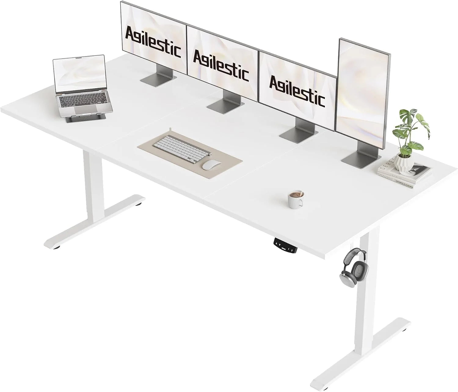 New Arrivals Electric Standing Desk, 48 x 24 Inches Height Adjustable Desk - Image 42