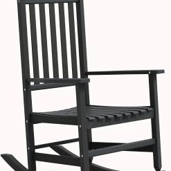 Bifanuo 300LBS Heavy Duty HDPS Poly Outdoor Rocking Chair