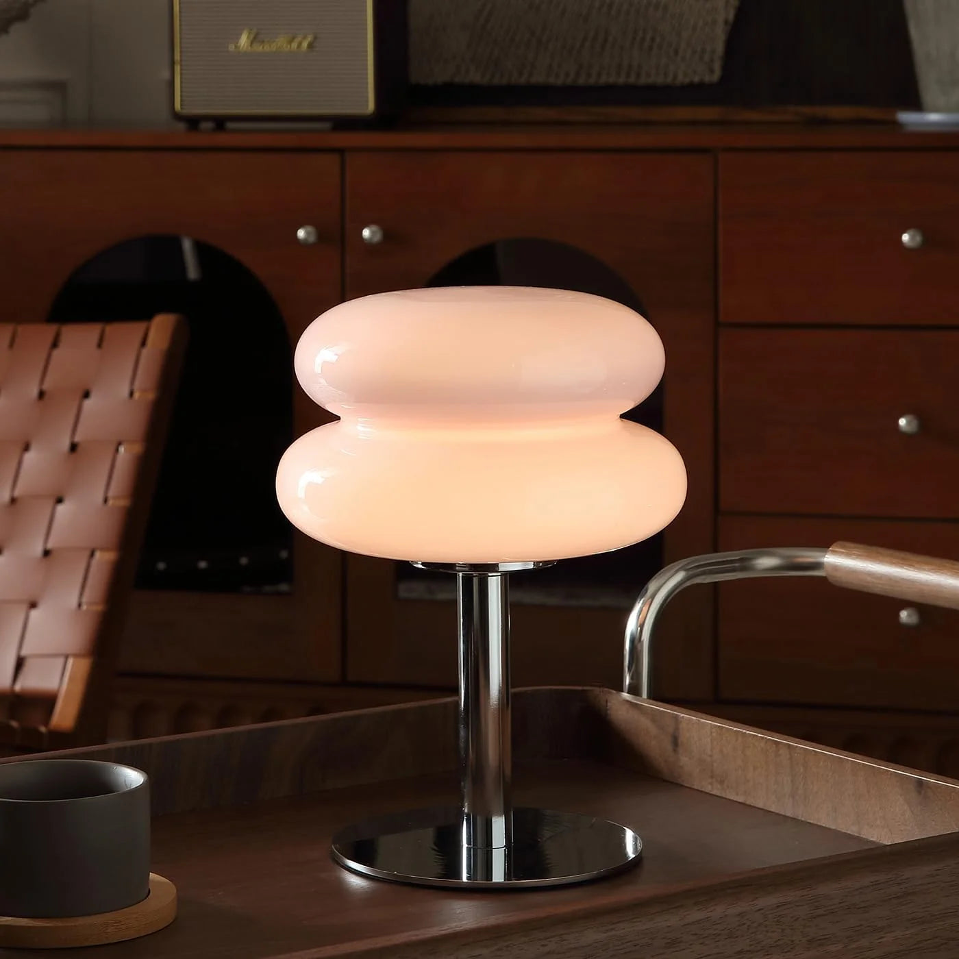 Mushroom Lamp Table Lamp for Night Stands, Dimmable, Mid Century Modern Desk Lamps for Bedroom - Image 3