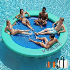 Alternative view of New Arrivals Water Hammock Lake Floats for Adults, Large Circle Pool Hammock Pool Lounger Water Float for Lake River Ocean