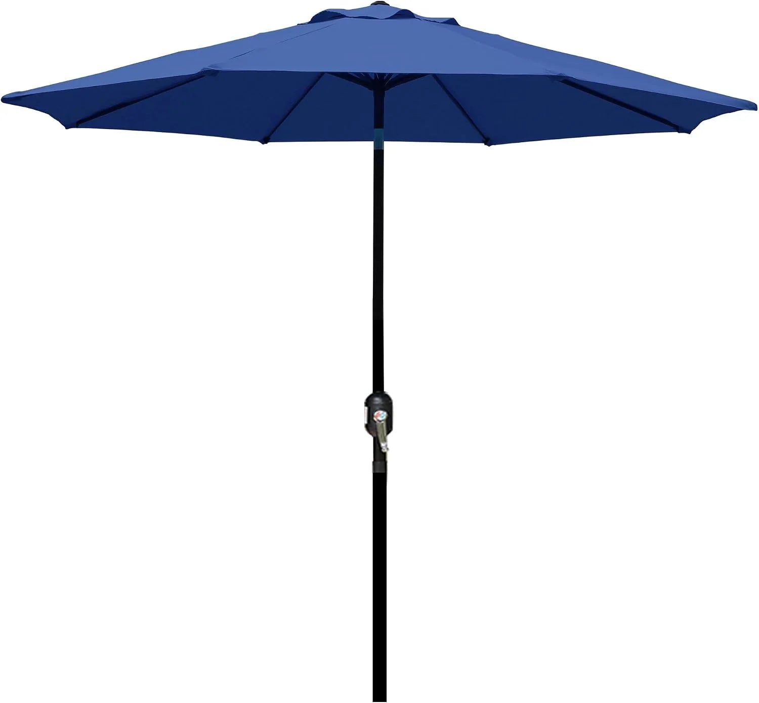 Blissun 9′ Outdoor Patio Umbrella, Outdoor Table Umbrella, Yard Umbrella, Market Umbrella with 8 Sturdy Ribs - Image 9