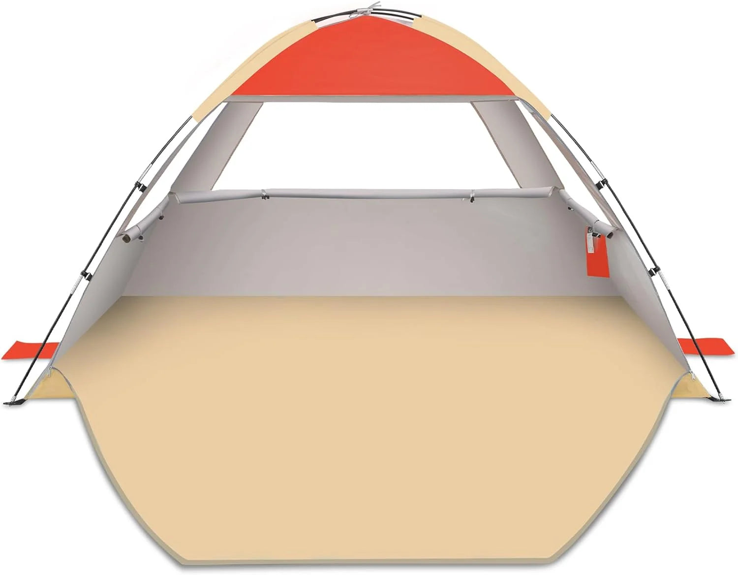 Gorich Beach Tent Sun Shelter for 3/4/6/8/10 Person with UPF 50锛?UV Protection, Lightweight & Easy Setup Beach Shade bifanuoyard - Image 19